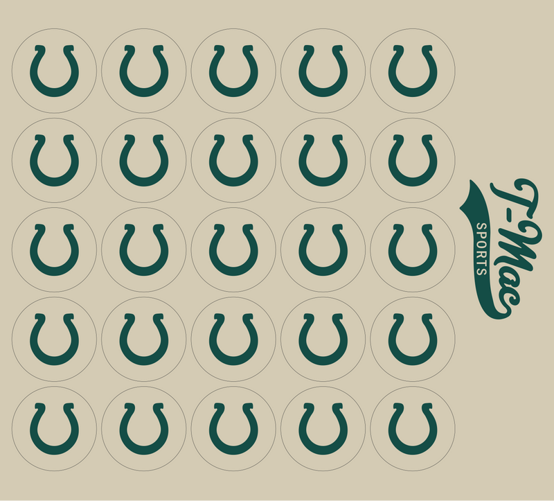 Horseshoe Mini Award Decals