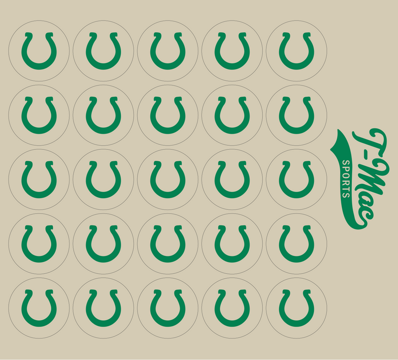 Horseshoe Mini Award Decals