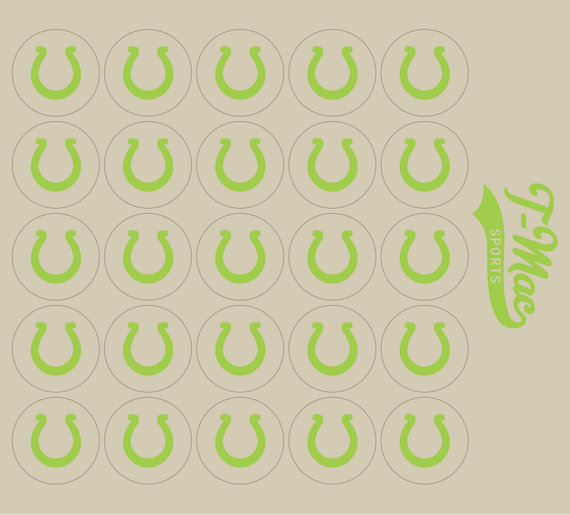 Horseshoe Mini Award Decals