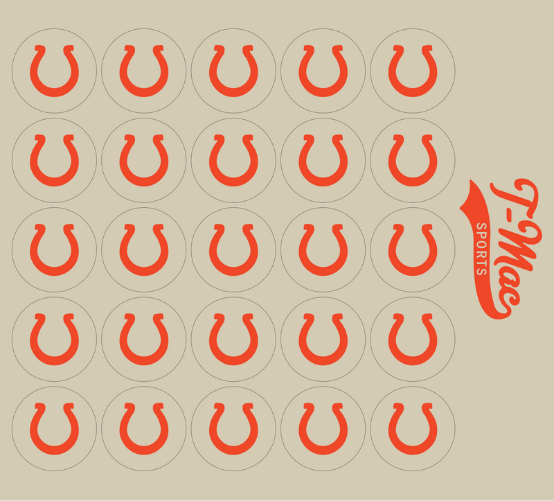 Horseshoe Mini Award Decals