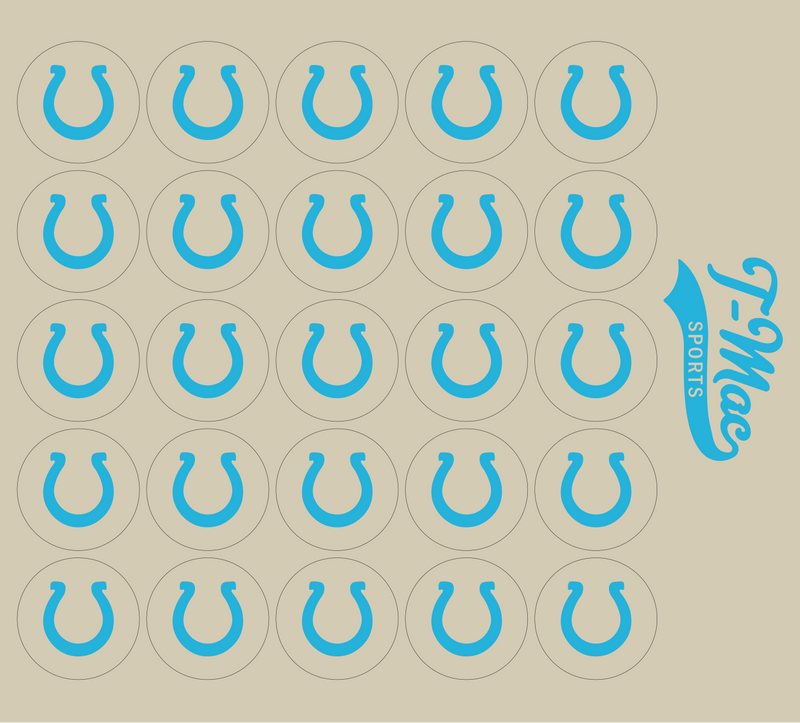 Horseshoe Mini Award Decals