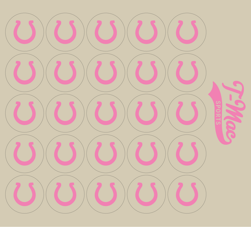 Horseshoe Mini Award Decals