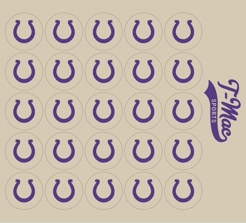 Horseshoe Mini Award Decals