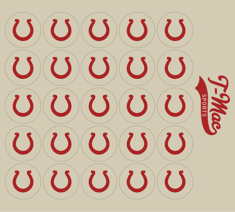 Horseshoe Mini Award Decals