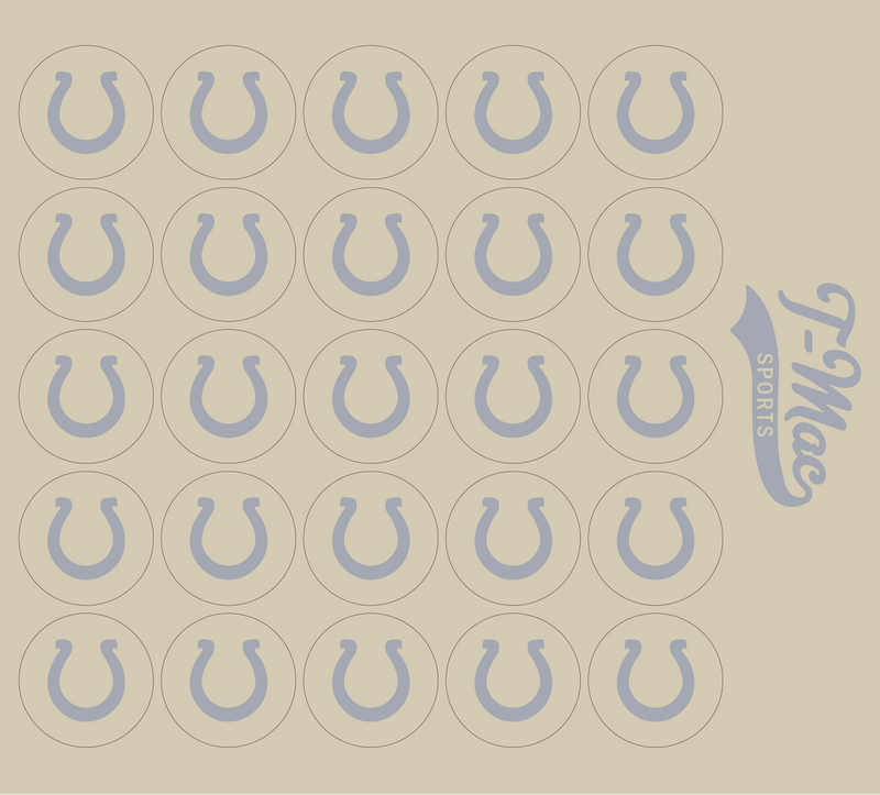 Horseshoe Mini Award Decals