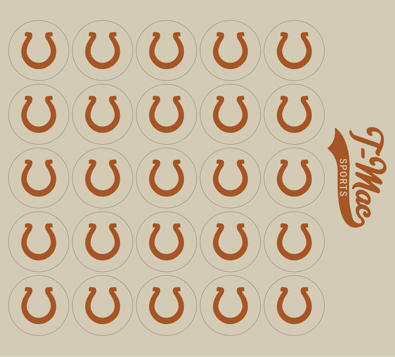 Horseshoe Mini Award Decals