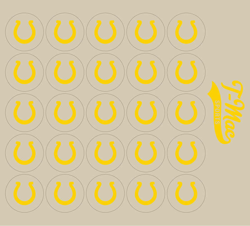 Horseshoe Mini Award Decals