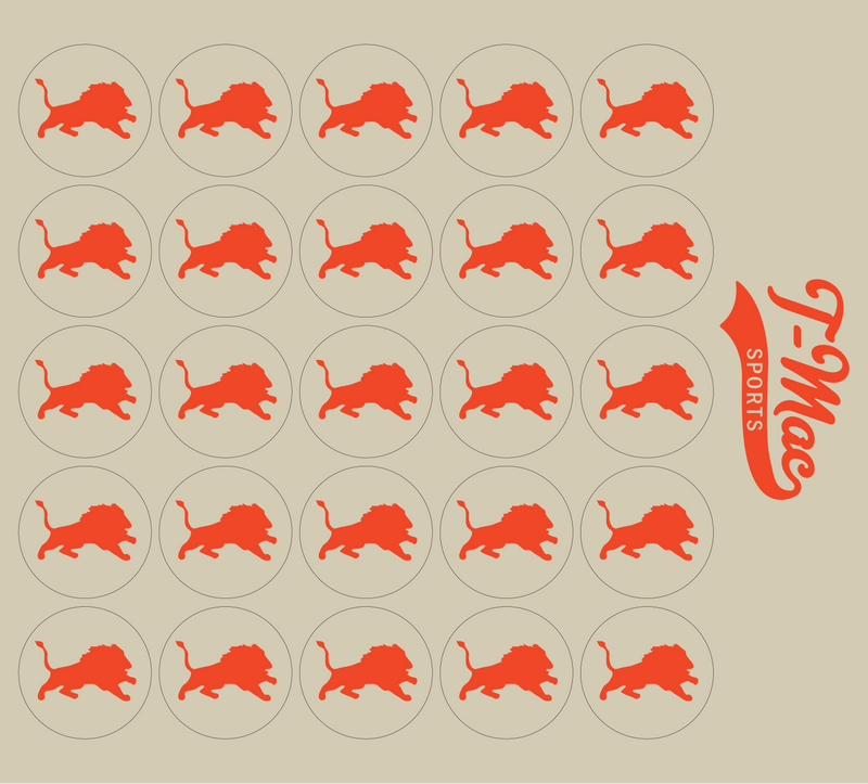Lion Mini Award Decals