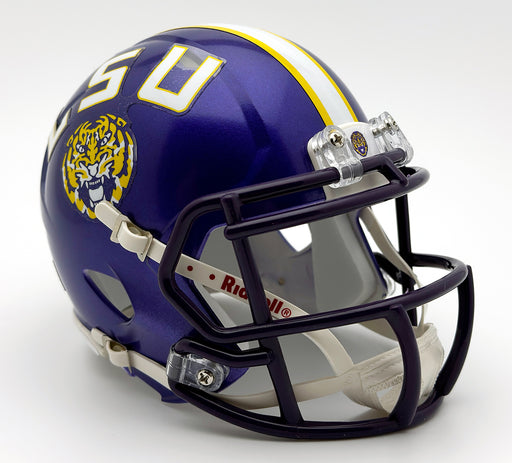 LSU Tigers (Alternate 1) Mini Football Helmet (Right)