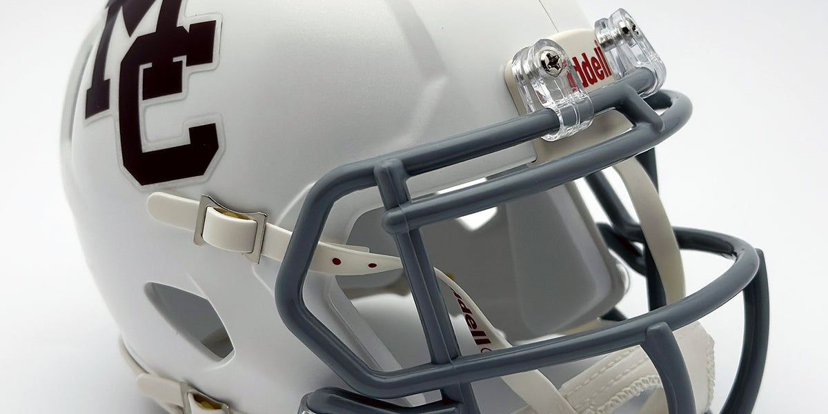 eiland middle school football helmets Mt. Carmel (IL) High Mini Helmet — T-Mac Sports Vanguard Havana 33 Messenger Colors:Flag recreational