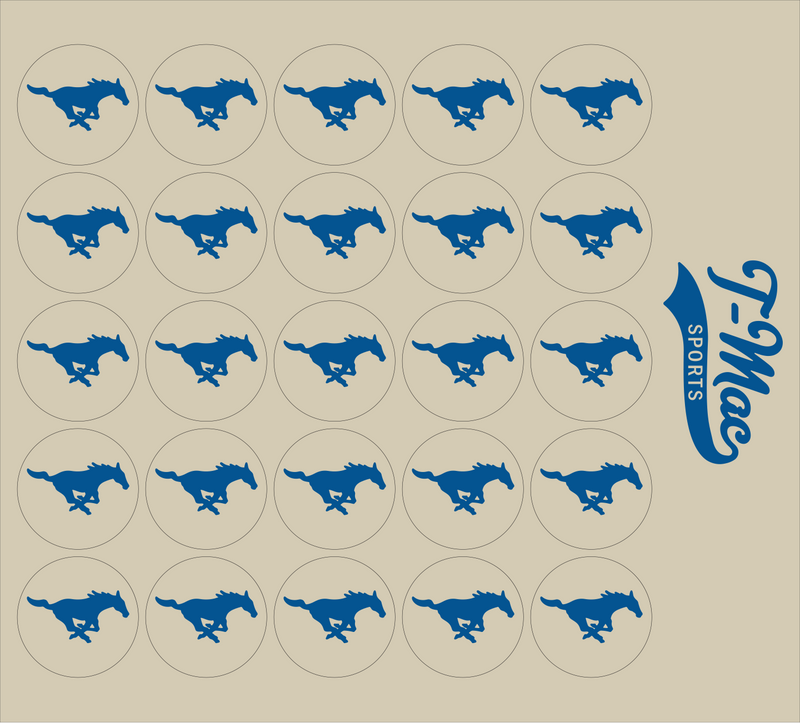 Mustang Mini Award Decals