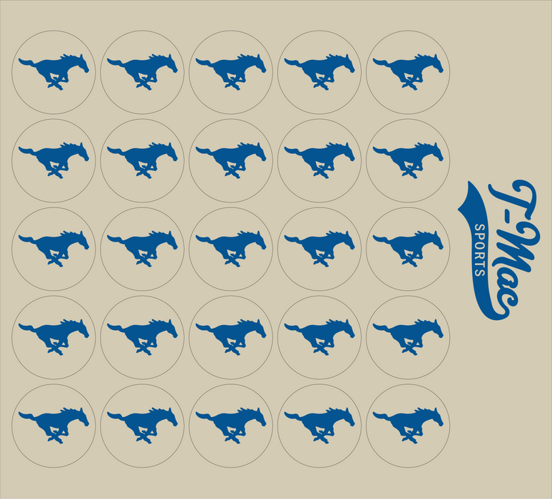 Mustang Mini Award Decals