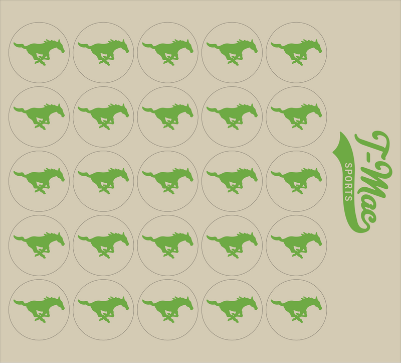 Mustang Mini Award Decals