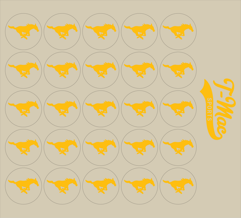 Mustang Mini Award Decals