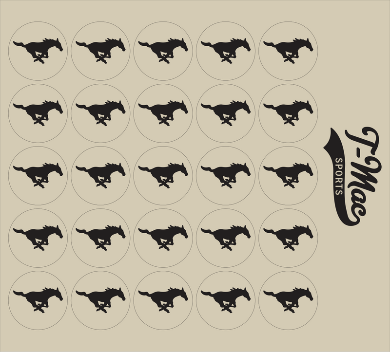 Mustang Mini Award Decals