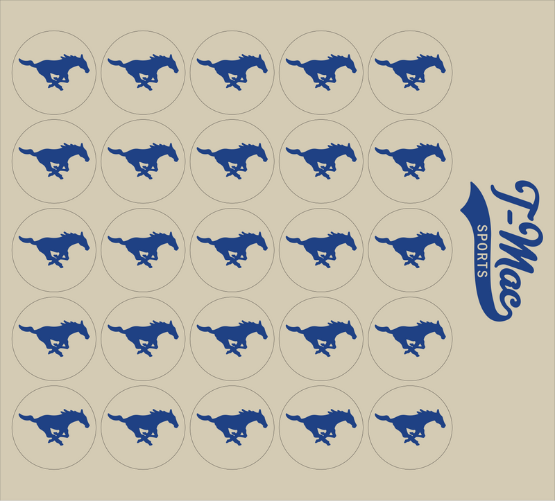 Mustang Mini Award Decals