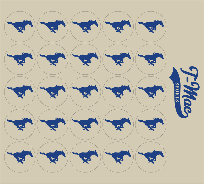 Mustang Mini Award Decals