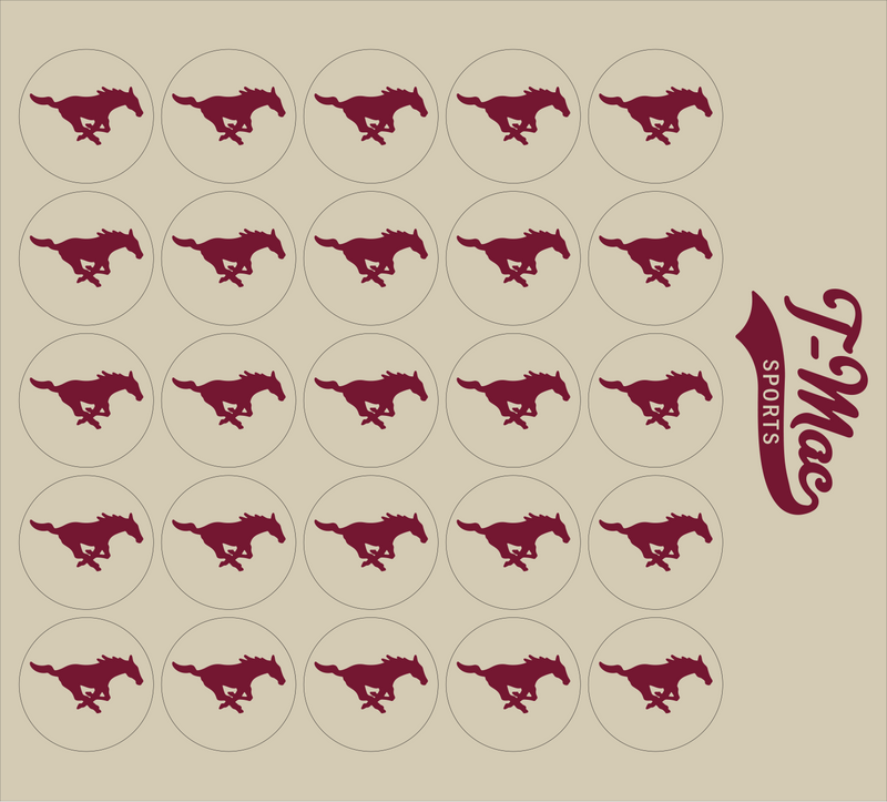 Mustang Mini Award Decals