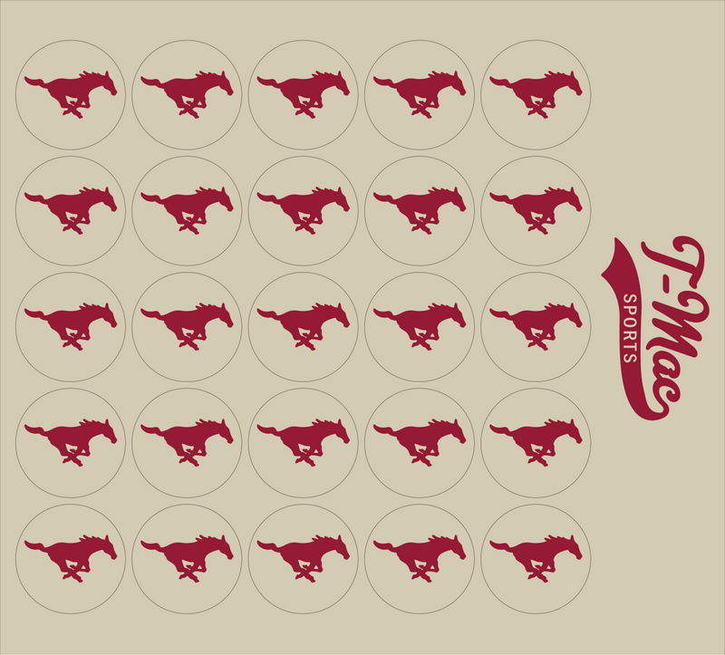 Mustang Mini Award Decals
