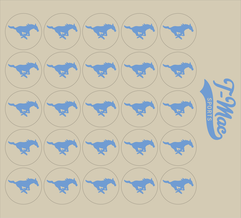 Mustang Mini Award Decals