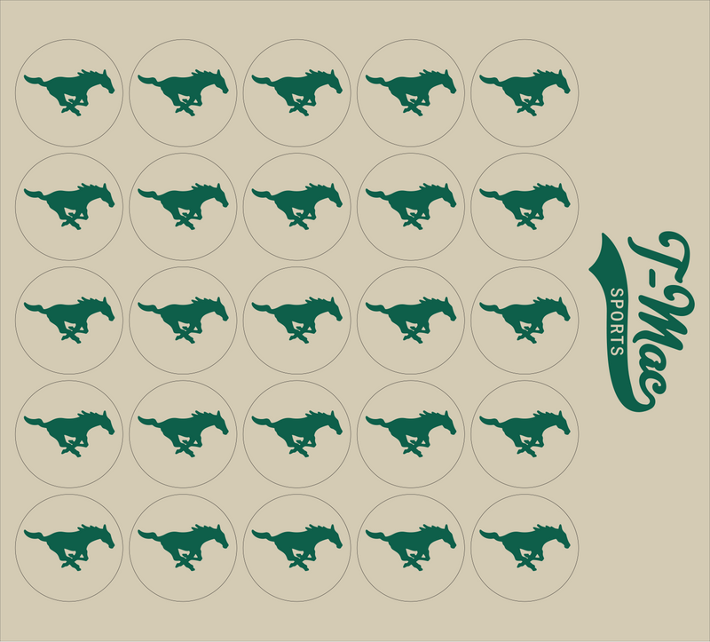 Mustang Mini Award Decals
