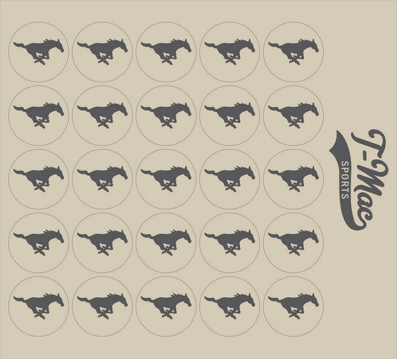 Mustang Mini Award Decals