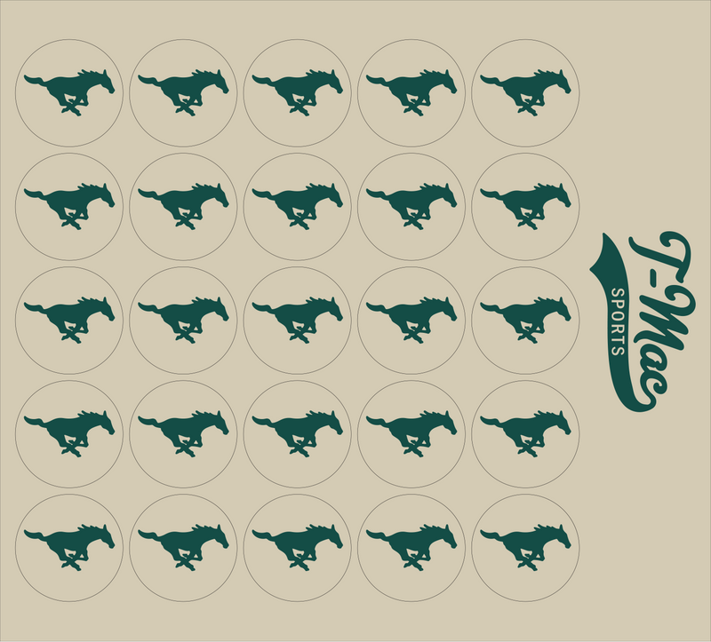 Mustang Mini Award Decals