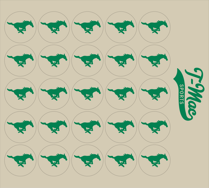 Mustang Mini Award Decals