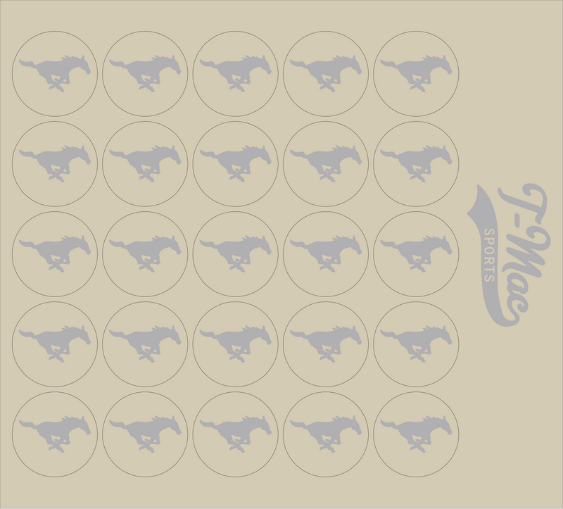 Mustang Mini Award Decals