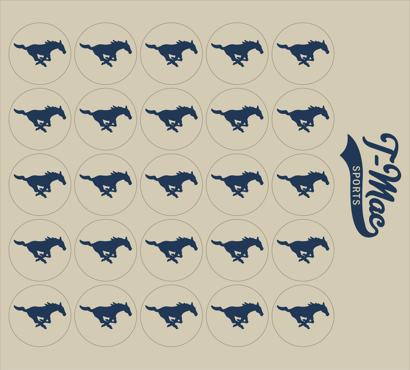 Mustang Mini Award Decals