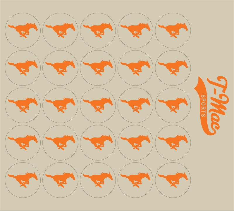 Mustang Mini Award Decals