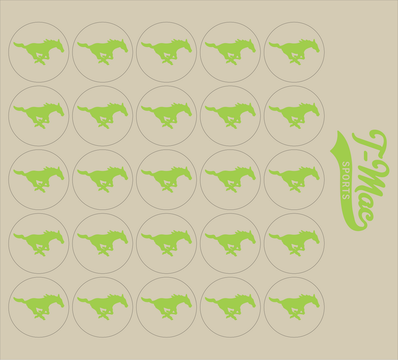 Mustang Mini Award Decals