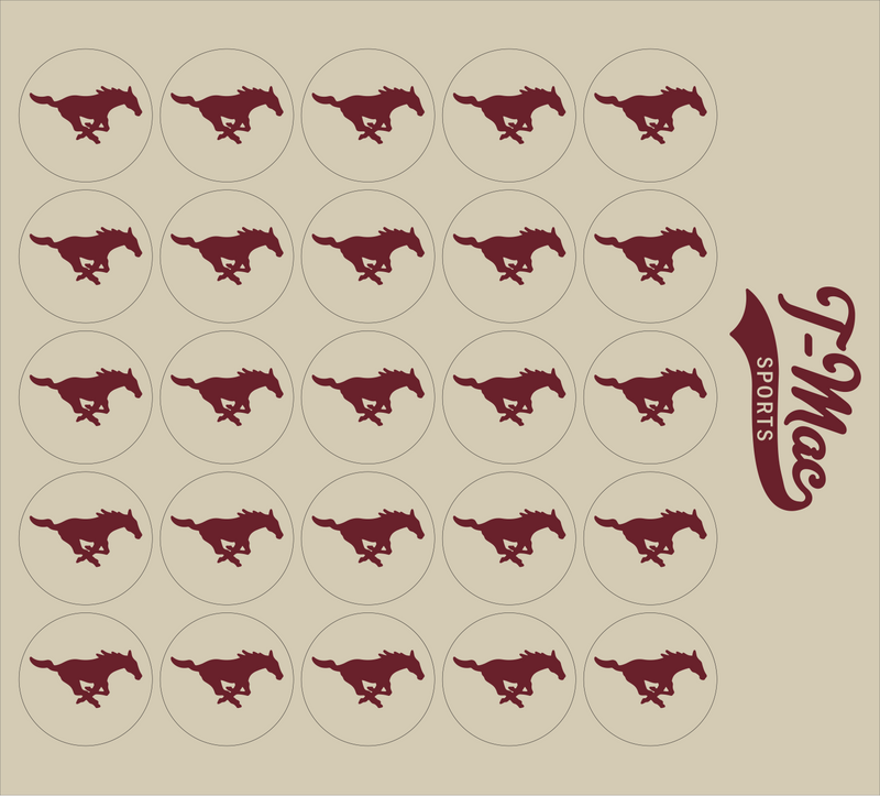 Mustang Mini Award Decals