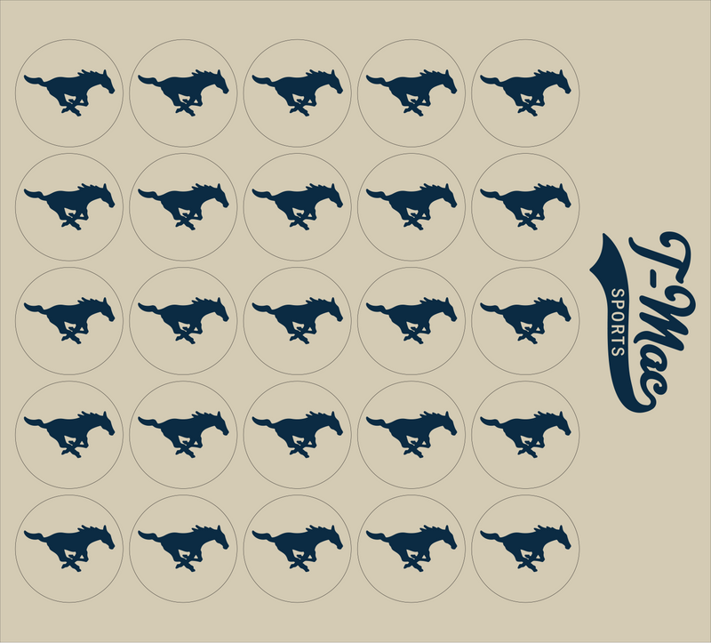 Mustang Mini Award Decals