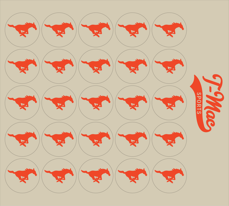 Mustang Mini Award Decals