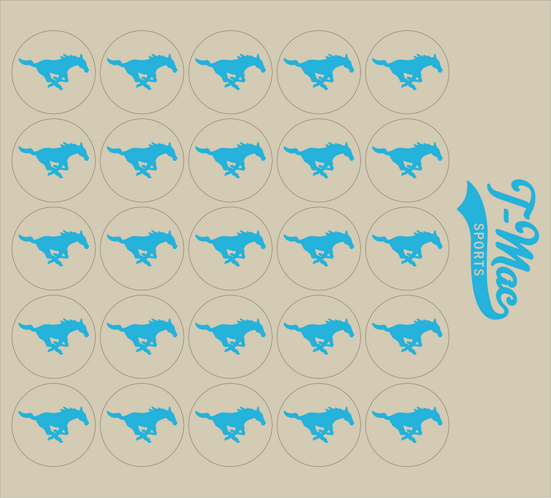 Mustang Mini Award Decals