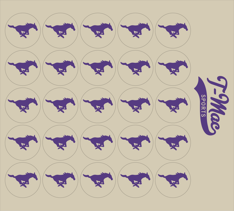 Mustang Mini Award Decals