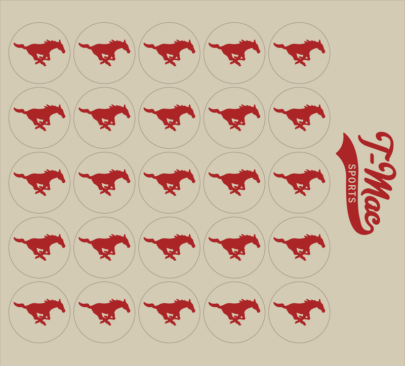 Mustang Mini Award Decals