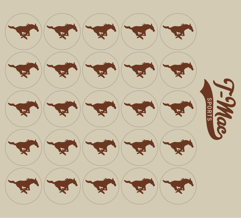 Mustang Mini Award Decals