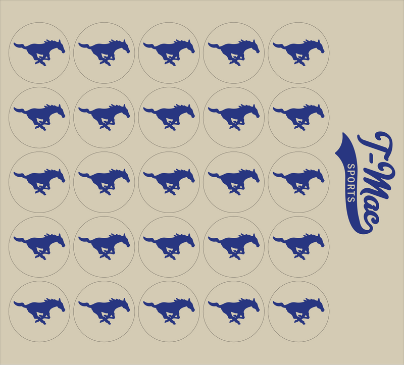Mustang Mini Award Decals