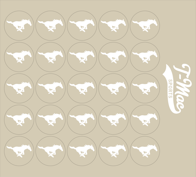 Mustang Mini Award Decals