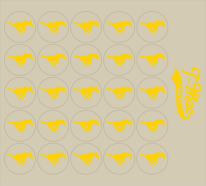 Mustang Mini Award Decals