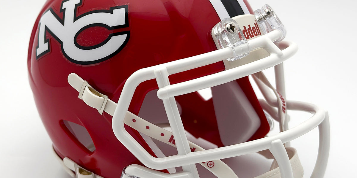 New Canaan (CT) High School Mini Football Helmet — T-Mac Sports