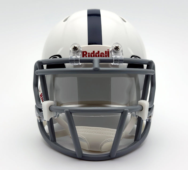 Mini Football Helmet Visor UA / Oakley Clips / Red Mini Football Helmet Visor UA / Oakley Clips / Red