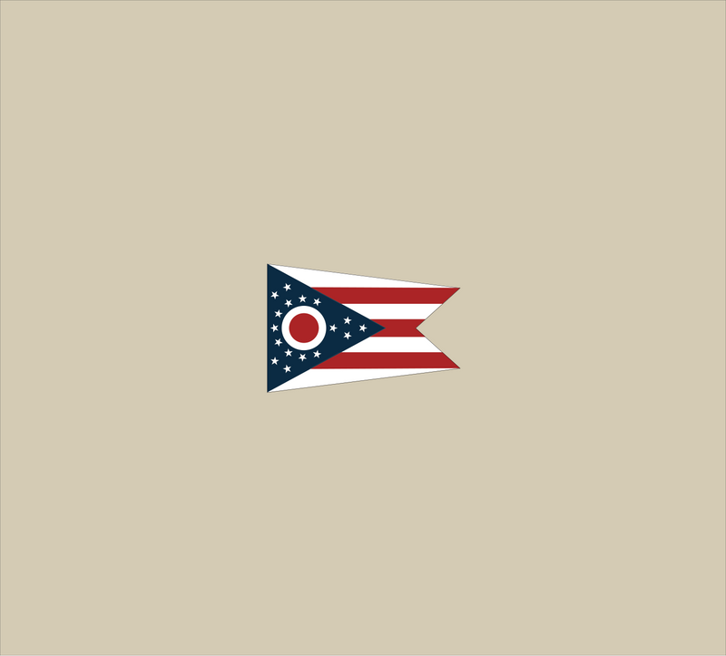 Ohio Mini State Flag