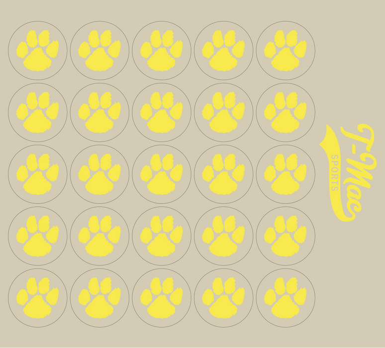 Paw Mini Award Decals