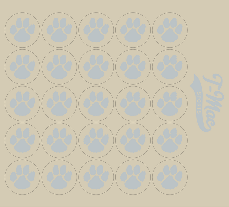Paw Mini Award Decals