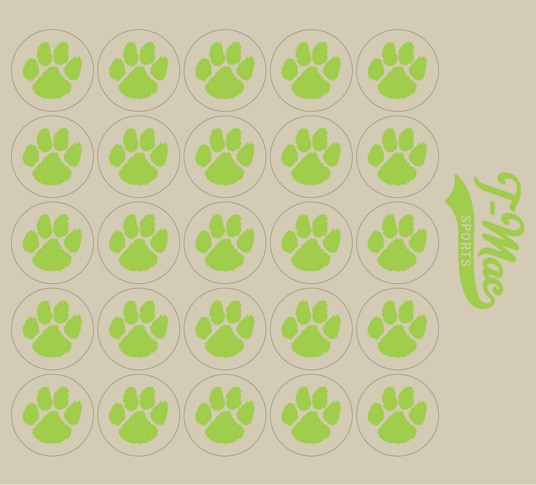 Paw Mini Award Decals