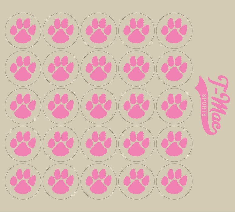 Paw Mini Award Decals