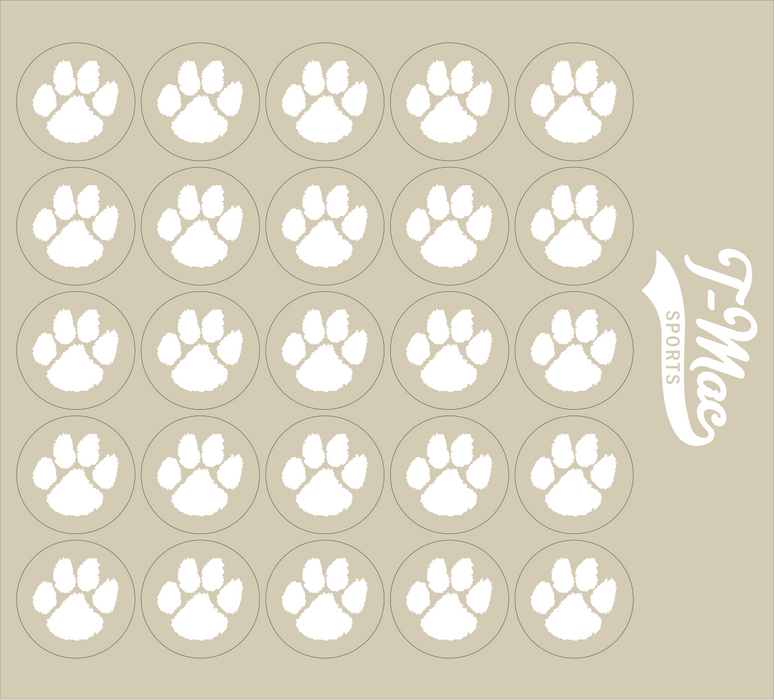 Paw Mini Award Decals